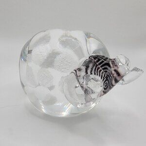 Vintage Caithness‎ Baa The Ram Art Glass Paperweight Scotland FLAW